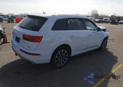 2018 Audi Q7 3.0T Premium from USA, damaged, VIN WA1LAAF78JD039346